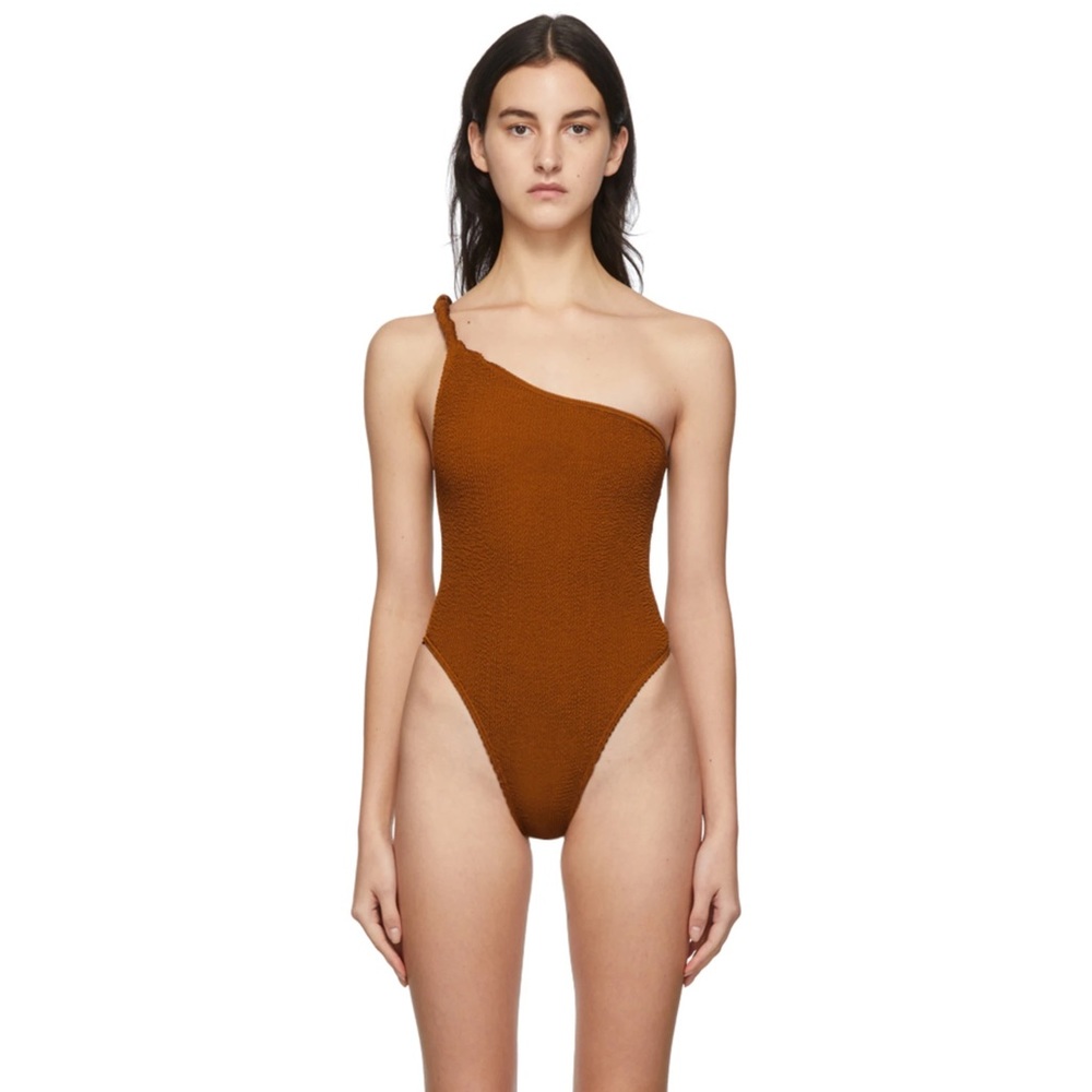 NWT BOND-EYE
Brown Kate Bock Edition Oscar One-Piece Swimsuit